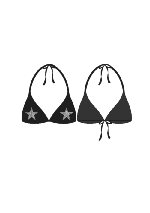 Top Estrella - Negro