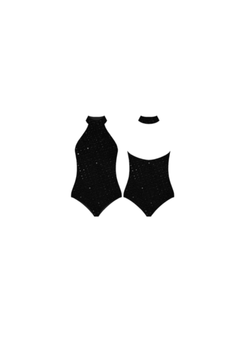 Body Halter - Negro