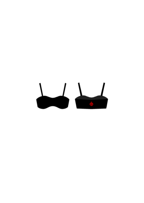 Top mini FL- Negro