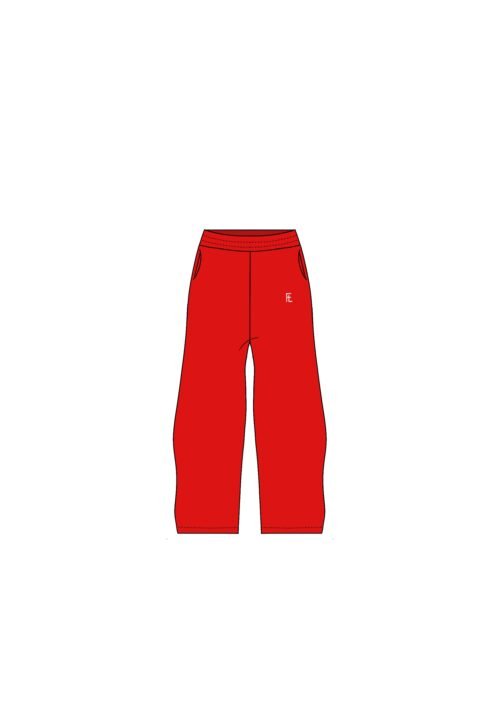 Pantalón Oversize -Rojo